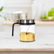 Spice Pot with Spoon Spice Dispenser Spice Container for Home Picnic Cooking