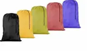 Large 30 X 40 Inch Heavy Duty Nylon Laundry Bag with Drawstring Slip Lock Clo...