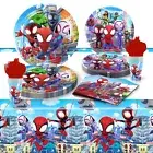 Spiderman And His Amazing Friends Tableware Party Supplies Birthday Decoration