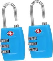 OATIPHO Sturdy Combination Lock Luggage Padlock 2 Pcs Travel Luggage Locks Easy to Set Durable