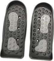 Colaxi Portable Elliptical Machine Foot Pedals Leg Training Pedal Stable Lightweight Non Slip Fitness Equipment Pedals for Exercise Office Supplies