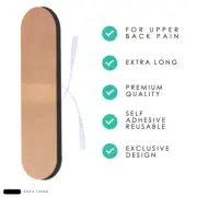 TENS Machine Replacement Pads Electrodes 2X Extra Long for Back Pain 20 X 5 cm
