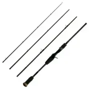 4pc Rapala 6'5 Trailblazer Monster Hunt PE: 0.6-1.2 Light Baitcaster Rod Rod