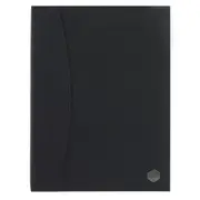 Marbig Pro Soft Touch 36-Pocket A4 Display Book Document File Holder Black