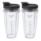 Blender Cups for , Blender Replacement Parts 24Oz Cup with Sip&Seal6891