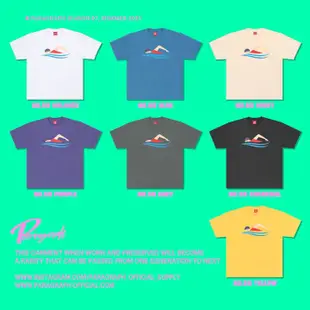 【PARAGRAPH】S7 NO.58 SWIMMING TEE 游泳圖像 短T (IVORY 象牙色) 化學原宿