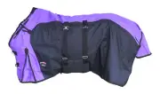 1200D Turnout Waterproof Rain Horse SHEET Light Winter Blanket 381WaveCut