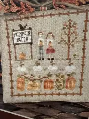 Little House Needleworks 2022 PUMPKIN PATCH cross stitch chart # 7 Fall on Farm