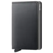 Secrid Slimwallet Compact RFID Wallet - Black (Mirum Plant-Based)