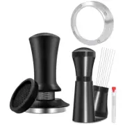 53mm Espresso Accessories Kit, Spring Loaded Calibrated Tamper, Stainless1537