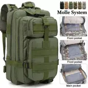 30L Outdoor Tactical Backpack Military Rucksack Camping Hiking Traving Luggage