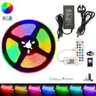 LED Tape Lighting RGB WW/CW COB LED Strip 12V 24V 320/576LEDs/m Flexible 5-20m