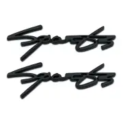 2x Matte Black Metal SPORT Letter Logo sports Turbo SUV Car Badge Sticker Decal (for: Honda Civic)