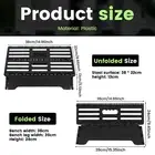 Collapsible Foot Stool 5 inch Plastic Nonslip Portable Folding Step Stool Smnpv