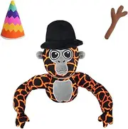Gorilla Plush Tag Plush Cute Gorilla PlushTag Monkey Plush Stuffed Animals Toy for Game Fans or Kids Birthdays and Festival.