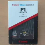 1 Deck : Playing Cards - 1987 Canon/W Honda F1 Grand Prix Overall V - Sealed New
