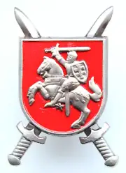 Lithuanian Ground Armed Forces Army Military Beret Hat Cap Badge