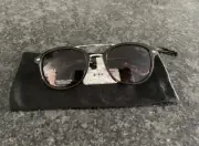 Robert Graham Est #1 1002-BLK 53-22-140 Tortoise Black Sunglasses (AV-2)