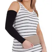 Mediven Comfort Lymphedema Armsleeve 15 20 mmHg Standard Black VII Reg...