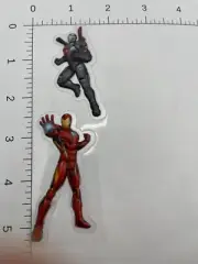 PUFFY STICKER Marvel avengers comic Iron Man War Machine Tony Stark