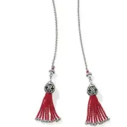 Brighton Boho Roots Lariat Red Necklace NWT $88