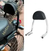 Fit For Royal Enfield Interceptor GT 650cc Back Rest With Cushion Chrome