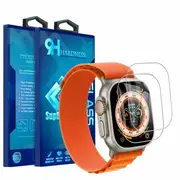 [2 PACK] Apple Watch 8 Ultra Full Cover Tempered Glass Screen Protector Guard