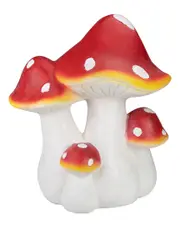 Northlight Hand Painted Mushroom Cluster Outdoor Garden Decoration