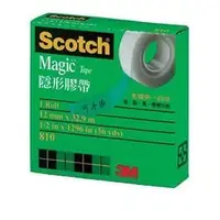 在飛比找樂天市場購物網優惠-3M Scotch 810 隱形膠帶(12mm X 32.9