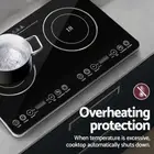 Double Electric Induction Cooktop Portable Kitchen Ceramic Glass Cooker
