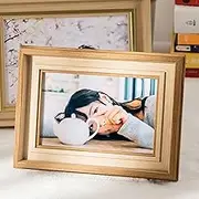 marysgift A4 Picture Frames Styrene Front Certificate Frame 21 X 29.7cm Tabletop Photos Display Home Office Decor Document Frame (Wood,A4)
