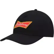 Billabong x Budweiser Snapback Hat Cap Surf Skate Beer Dad Mom Men Women Black