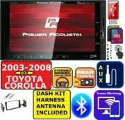 FITS 2003-08 TOYOTA COROLLA BLUETOOTH SCREEN MIRROR USB SD AUX CAR RADIO STEREO (for: Toyota)