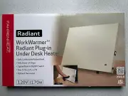 NEW Marley 202SLC Under Desk Flat Panel Radiant Plug-In Heater 170W 202SL Series