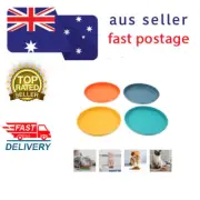 8Pcs CAT FEEDER BOWLS Cat Food Bowl Whisker Friendly Kitten Shallow Dish Bowl