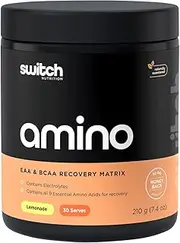 Switch Nutrition Amino Switch Lemonade BCAA and EAA Recovery Matrix 210 g