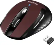 LeadsaiL Wireless Mouse for Laptop, 2.4G Portable Slim Cordless