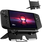 CaSZLUTION Stand Base for Lenovo Legion GO Handle Console Easy Charging and Display, Acrylic Playstand Desktop Anti-Slip Holder Compatible with 2023 Lenovo Legion GO Handheld Gaming PC (Black)