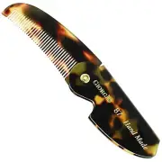 4.5 Inch Mustache and Beard Comb for Men, Handmade