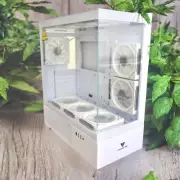 8 ARGB FANS Micro ATX Gaming Glass Panel PC Case AMD Intel Mid-Tower M-ATX ITX