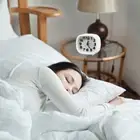 Battery Operated Quartz Bedside Clocks Number Clock Home Decor Alarm Clock