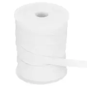 55 Yards Double Fold Bias Tape 1/2 Inch Bias Binding Tape, Bright White