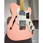 《限量》FENDER VINTERA 70S TELECASTER THINLINE MN SHELL PINK電吉他