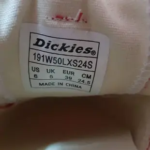 日本Dickies吉著帆布鞋24.5(39)