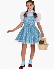 Dorothy - Blue/White Gingham - Wizard of Oz - Costume - Child - 3 Sizes