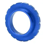 (Blue)MEIJUN Centerlock To 6 Bolt Fitting Adapter Lockring Aluminium Alloy MN