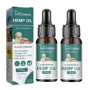2x Pet Seed Oil for Dogs&Cats | Natural Pain and Anxiety Relief | Vitamins B, C, E | High Purity Nutritional Pet Oil 30ml