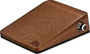 Meinl Percussion Analog Stomp Box for Multi-Instrumentalists with Passive Piezo Pickup — Create Rhythmic Patterns — Features Mahogany Body and Quarter-inch Input/Output Jacks, Brown (MPS1)