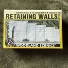 Woodland Scenics C1158 Concrete Form Retaining Walls 6 Sections