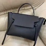 二手📦 CELINE BELT MINI 鯰魚包 OLD CELINE 可肩背手提 二手精品包 舊款LOGO